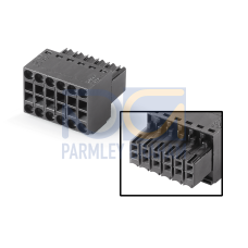 12-pin connector, female 12-pin connector, female 180&Acirc;&deg;, max.: 1.5 mm2 Further information, Quantity