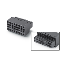 16-pin connector, female 16-pin connector, female 180&Acirc;°, max.: 1.5 mm2 Further information, Quantity