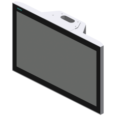 SIMATIC ITC2200 V3 PRO, industrial thin client, 22" widescreen TFT display, capacitive touch sensor, supported protocols: RDP, VNC, SmartServer, HTML5 and others, standard design, prepared for suppor