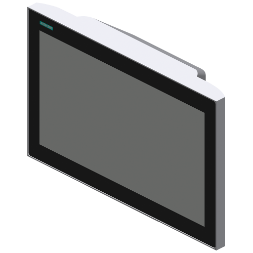 SIMATIC HMI ITC1500 V3 PRO neutral design support arm mounting with extension unit