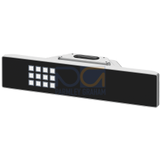 Extension unit 19" KP12F PN for mounting on all fully IP65-protected 16:9 HMI/IPC devices. For the flexible installation of operator controls, 6 mounting positions, 6 operator controls equippable. Con