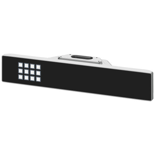 Extension unit 22" KP12F PN for mounting on all fully IP65-protected 16:9 HMI/IPC devices. For the flexible installation of operator controls, 8 mounting positions, 8 operator controls equippable. Con