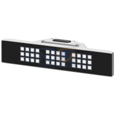 Extension Unit 19" KP36 PN for mounting on all fully IP65-enclosed 16:9 HMI/IPC devices. Without free installation positions. Connection via PROFINET