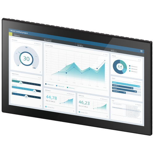 SIMATIC HMI MTP2200, Unified Comfort Panel, neutral, touch operation, 21.5" widescreen TFT display