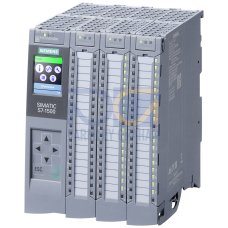 CPU 1512C-1 PN, 250 KB / 1 MB, 32 Inputs / 32 Outputs, 4+1 AnaIogue Inputs / 2 Analogue Outputs, 6 HSC (100 KHZ), 1 x PN (2 port Switch), includes push-in connector
