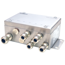 SIWAREX DB digital junction box 4 channels stainless steel enclosure for connection of strain gauge load cells/full bridges (1-4mV/V) to SIWAREX we...