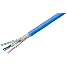 LI2Y 2X0,75ST + 2X (2X0,34ST) -CY SPECIAL CABLE, WITH BLUE SHEATH CONNECTION OF JB JUNCTION AND DIST