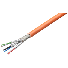 LI2Y 2X0,75ST + 2 (2X0,34ST) - CY, SHEATH ORANGE, SPECIAL CABLE FOR CONNECTION SIWAREX MODULE TO JB