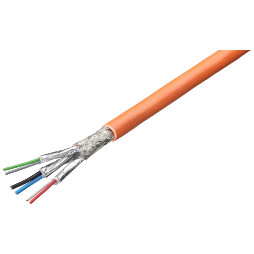 LI2Y 2X0,75ST + 2 (2X0,34ST) - CY, SHEATH ORANGE, SPECIAL CABLE FOR CONNECTION SIWAREX MODULE TO JB