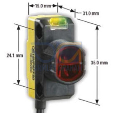 WORLD-BEAM QS18 Series: Diffuse, Range: 450 mm, Input: 10-30V dc, Output: Complementary Solid State PNP, 2 m (6.5 ft) Cable