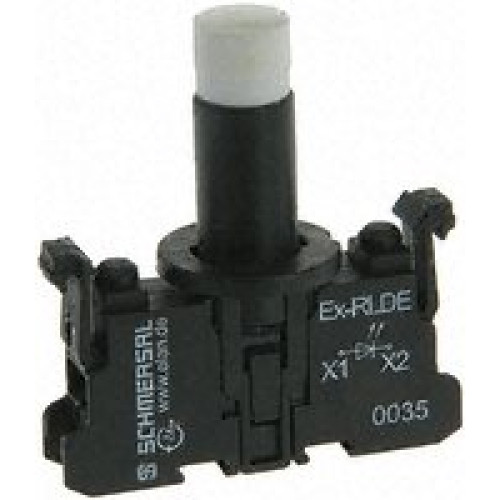 Pushbutton, Atex Rated Gas Zone 1,2 Dust Zone 21,22, Light Terminal Block, 24 Vac/dc - EX-RLDEWS24