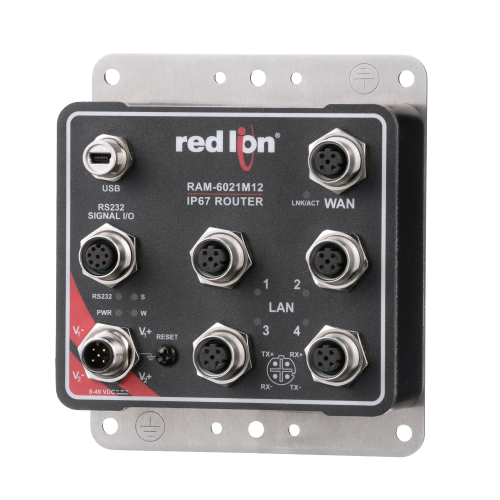 RAM-6021M12 Secure Industrial IP-67 Router