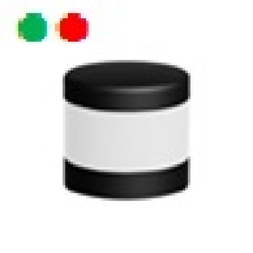 TL70 Segment Green & Red (Black Housing)