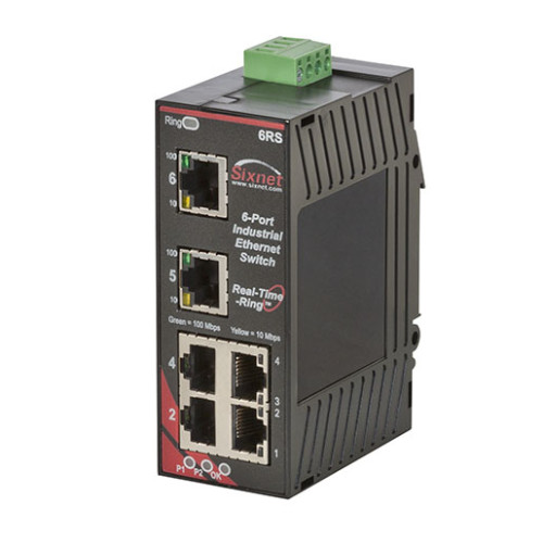 SL-6RS Industrial Ethernet Ring Switch with Monitoring