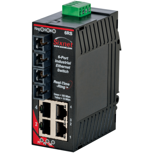 SL-6RS Ethernet Ring Switch with Monitoring, SC 60km