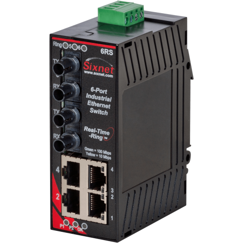 SL-6RS Ethernet Ring Switch with Monitoring, ST 60km