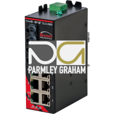 SLX-8MS-5ST Managed Industrial Ethernet Switch, ST 20km