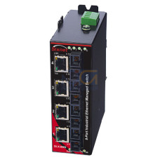 SLX-8MS-8SC Managed Industrial Ethernet Switch, SC 4km