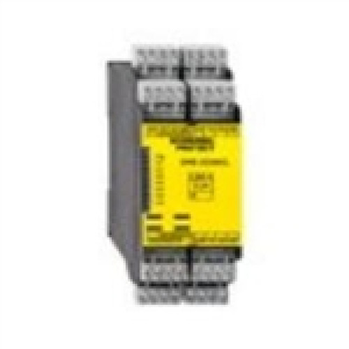 24Vac/dc, Emergency Stop And Safety Guard Monitoring, 2 N/O Stop 0, 1 N/O Stop 1, 1 Signalling Contact - SRB211ST-24Vac/dc