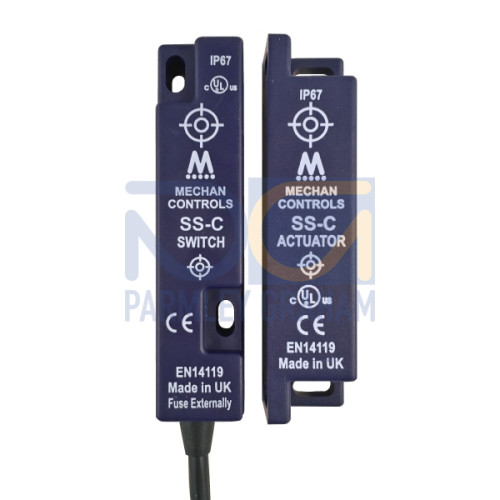Plastic, Electronic, 1 Safety, 1 Auxiliary, 24VDC, LED Indication, 03 Metre Pre-wired Cable
