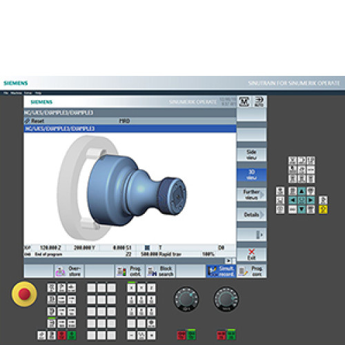 SinuTrain for SINUMERIK Operate Version 4.8 Academic Bundle Single-User Student license: 300 operating hours Requirement: only for non-commercial training purposes proof required Note: SISW sales MCS