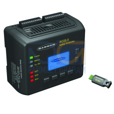 SC22-3/-3E - Safety Controller, 22 configurable for Category 2, 3 or 4 Safety circuits as per ISO 13849-1, or for a non-safety input, 3 pair of Safety Outputs (0.5A each pair)
