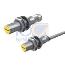 Flush mount inductive sensor with 4 mm range, chrome-plated brass, PNP, change-over, 10-30Vdc, (&Oslash, 12x 52mm)