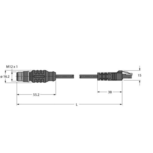 Industrial Ethernet Cable, Extension Cable