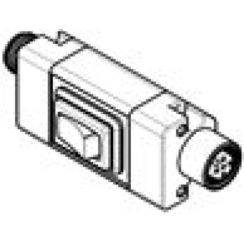 In-Line Motion Detection Switch with M12 Connectors (not sealedIP50)