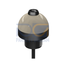 K50 Series EZLIGHT: 2Color Push Button Sensor; Voltage: 1230V dc; Housing: Polycarbonate; IP65; Input: PNP NO; Colors: Green Yellow; 4pin Euro 6 INCH 150mm pigtail connector;