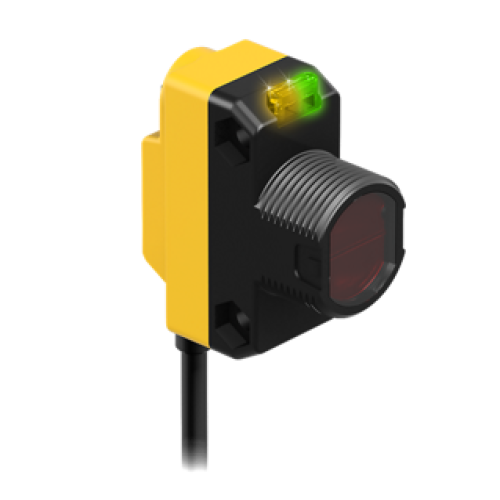 WORLDBEAM: Polarized Retro; Range: 3.5 m; Input: 1030 V dc; Output: Complementary PNP; 2 m 6.5 ft Cable; led 135760;