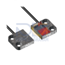 Plastic Fiber, Opposed Mode, Core Dia.: 16 x 0.25, Fiber Length 2 m, Rectangle, Sideview, Free cut