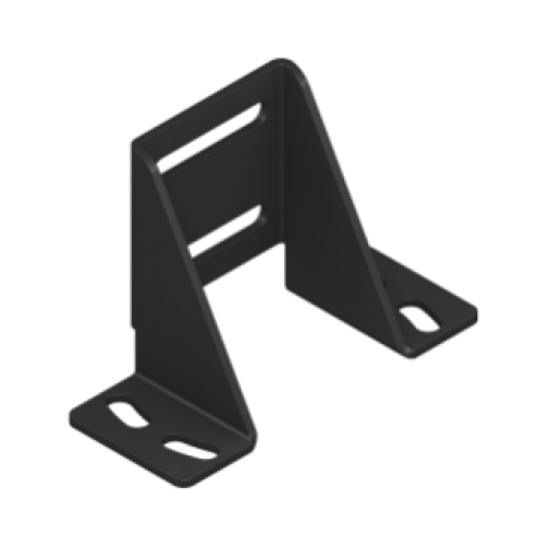 Bracket: Back-Mount Bracket for Secure One-End Mounting, Zinc-Plated Cold-Rolled Steel, Used with PresencePLUS Pro Camera