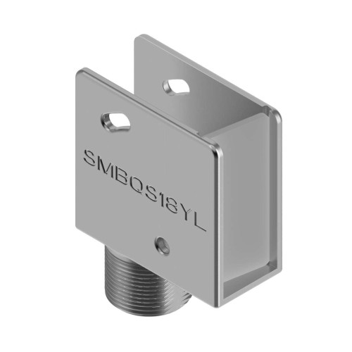 SMBQS18YL MOUNTING BRACKET ASSY W/REPLACEABLE LENS COVER