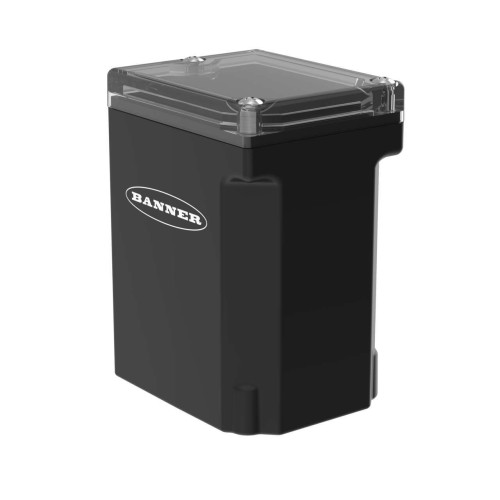 Wireless Q45 2.4 GHz Node 65 mW, With Integrated Vibration & Temperature Sensor, C Cell Battery Included