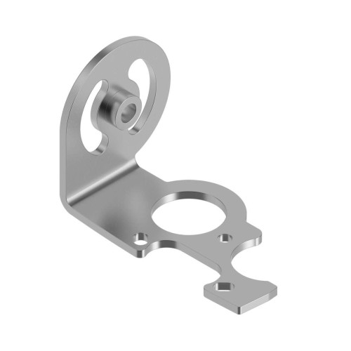 Bracket OPTIONAL for iVu Sensor TG, Right mount right-angle bracket, Stainless Steel includes hardware
