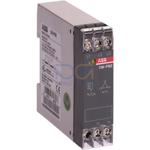 Phase Failure relay 1n/o, 3x 380-440VAC input voltage