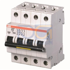 S204P-K50 Miniature Circuit Breaker K-Char.,15kA,50A,4P