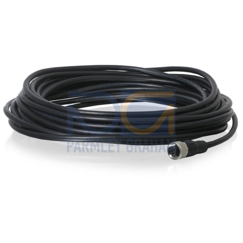 M12-C101 10m cable M12-5 female conn.