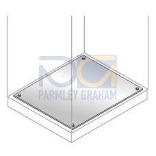 FIX.CABLE ENRY FLANGE S.STEEL 800x500