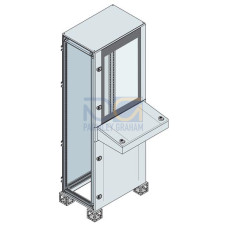ENCLOSURE WITH DESK 1800X800X500 7035