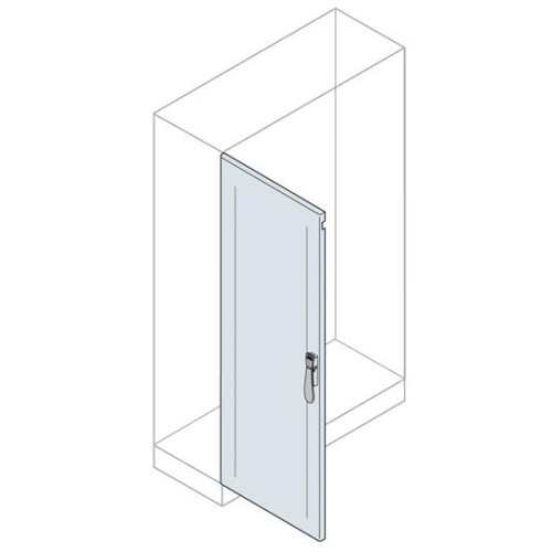 BLIND DOOR+HAN.DOUB.DOOR 1000X600MM 7035