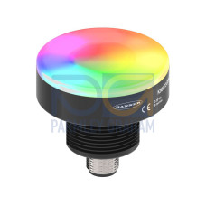 K50 Pro Compact Touch Series: 3-Color RGB Touch Sensor, 12-30 V dc, Polycarbonate, IP67 IP69K, Bimodal, NO, Momentary, Multicolor, 5-pin M12 Integral QD