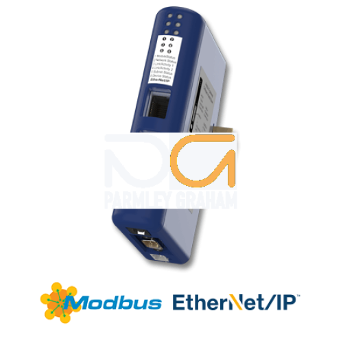 Anybus Communicator EtherNet/IP or Modbus-TCP 2-port single packed