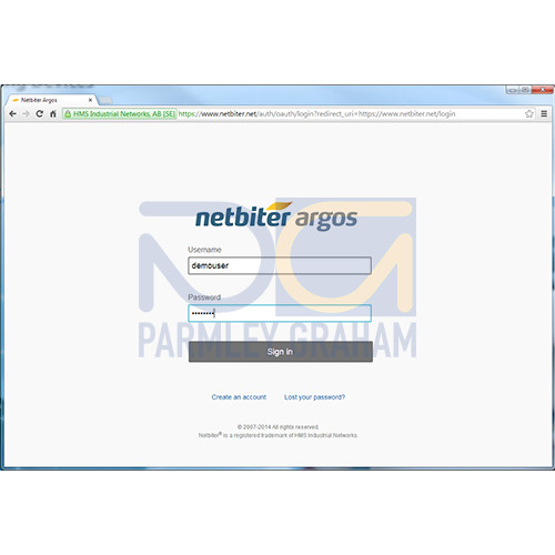 Netbiter Argos Extended Log Buffer 1000K (1,000,000 Log points) - annual subscription