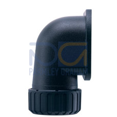 ELB.90D FLANG IP66.69/NC54 COND BLK