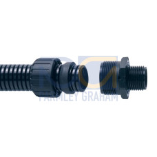 STRAIGHT M32 IP66.69/ NC34 COND BLK