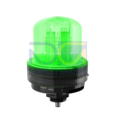 K100 Pro Daylight Visible: 3 Color Beacon, 12-48 V dc, Polycarbonate, IP66, IP69K, Green, Blue, Red, Audible, 5-pin M12 Integral QD