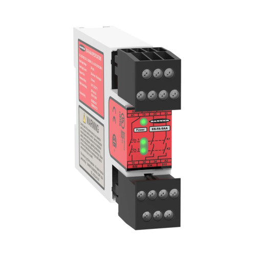 SAFETY RELAYS AND MODULES, Safety, IP20, 24 V ac/dc +/- 10%, 22.5MM