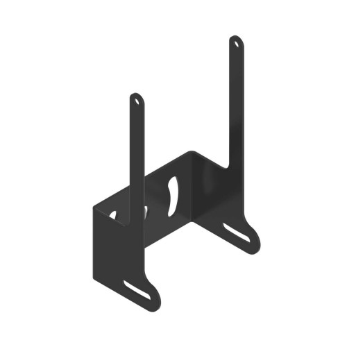 PresencePLUS P4 Right-Angle Mounting Bracket, Included with sensor, Black Corrosion-Resistant Zinc Finish, Hardware included